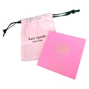 Kate Spade Jewelry Dust Bag and Live Color Fully Perfume Sample